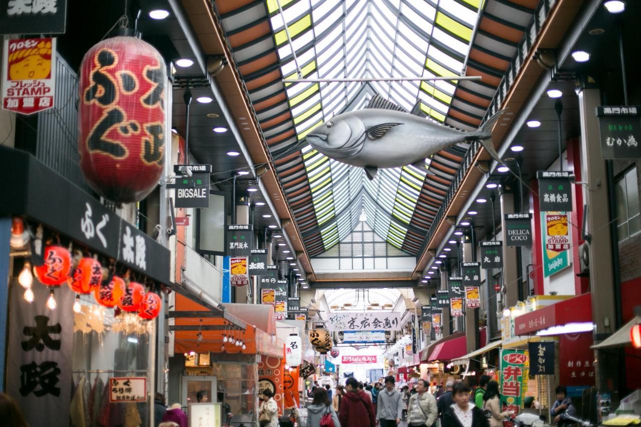Airbnb Licensed Namba Dotonbori 1Min Max 6Pax Ósaka Exteriér fotografie
